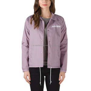 Chaquetas cortavientos de alta calidad con diseño en blanco personalizado para mujer, chaquetas cortavientos impermeables en blanco para mujer - Product Image 3