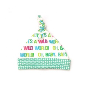 Lowest Price Soft Cotton Knotted Beanies For Infants/ Baby Beanie Hat - Product Image 1