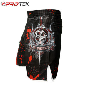 กางเกงขาสั้นบอร์ด MMA ปรับแต่งได้สวมใส่สบายออกแบบชุดศิลปะการต่อสู้ของคุณเอง - Product Image 4