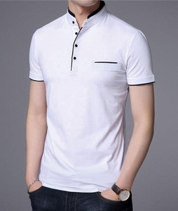 T-shirt homme de marque, Slim, en coton, nouvelle collection printemps été 2020 - Product Image 3