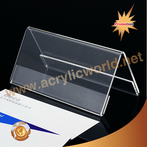 Soporte de menú acrílico, estante de señal de menú de 3 caras - Product Image 4