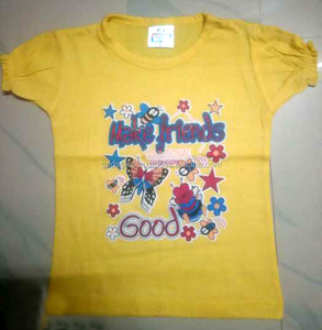 Printed Unisex Crew Neck T-Shirt OEM Pigment Printed 2020 Cotton/Bamboo Fiber Teenagers Casual Kids Clothing Online Sale - Product Image 1