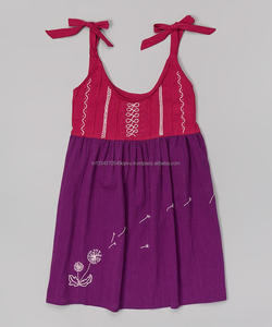 Vêtements d'été pour enfants, tunique de princesse, imprimé fleur de pissenlit, Style européen, nouvelle collection Boho, 2020, vente en gros - Product Image 1