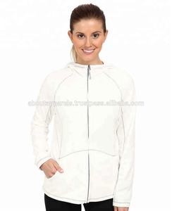 Recién llegado, sudaderas personalizadas lisas baratas y elegantes para mujer, sin mínimo/cuello redondo, sudadera de algodón transpirable de lana - Product Image 3