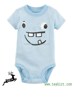 Venta al por mayor de mameluco infantil de verano de algodón orgánico para bebé con tela de bambú de marca a la moda para recién nacidos de Tirupur - Product Image 5