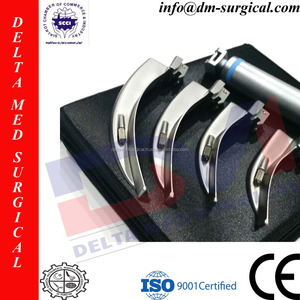 Ensemble de laryngoscope MacIntosh de Delta Med Surgical Acier inoxydable chirurgical Conventiona Base réutilisable d'instruments chirurgicaux - Product Image 4