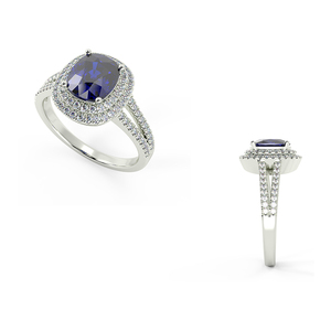Bague Diamant En platine - Product Image 1
