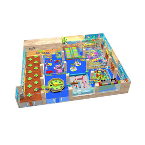 Balorama 9334 Modèle 840sqm Terrain de jeux intérieur commercial avec équipement durable - Product Image 1