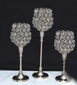 Crystal Votive Candle Holder in 3 Sizes for Wedding Home and Hotel Decoration - Product Image 6