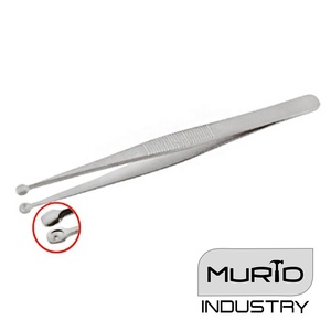 Pinzas para manualidades DIY de grado industrial Agarre inverso con punta fina de acero inoxidable y mango de plástico - Product Image 4