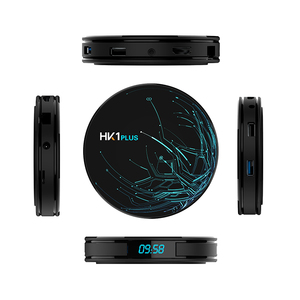 TV Box Android Mới Nhất Hộp TV Tròn HK1 Plus 4GB 32GB Dual WIFI BT TV Box - Product Image 3