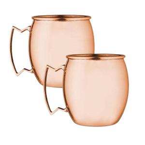 Mule Mugs Copper Mule Mugs Superficie martillada con mango de latón Tazas - Product Image 4