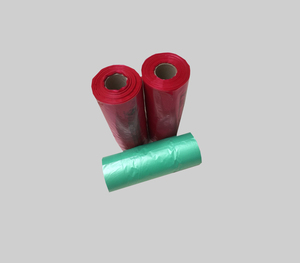 flat <b>plastic</b> bags on <b>roll</b> with paper core made in Vietnam - Product Image 1