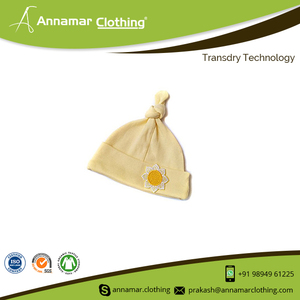 Lowest Price Soft Cotton Knotted Beanies For Infants/ Baby Beanie Hat - Product Image 4