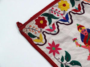 Cortina bordada a mano para decoración del hogar, decoración Vintage para ventana, Toran - Product Image 3