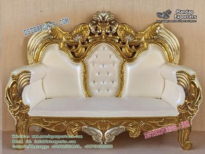 Siège de mariage indien en feuille, luxueux, pour les cérémonies du mariage, luxueux, style tribal, modèle - Product Image 2