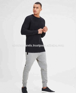 Pantalon de jogging de motard maigre pour hommes OEM en vrac, joggings minces minces colorés en coton respirant 100% pour hommes personnalisés - Product Image 3