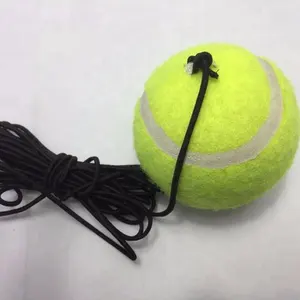 Konmat Usine balle De Tennis avec élastique chaîne pas cher tennis de formation balle avec de la ficelle