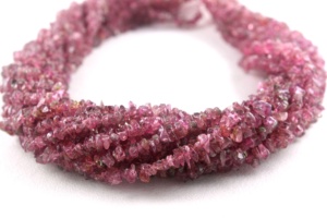 Perles de pierres précieuses lisses non coupées en tourmaline rose naturelle pour la fabrication de bijoux grossiste fabrication - Product Image 2