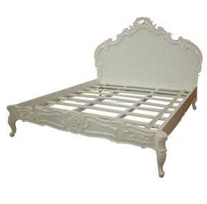 Chambre à coucher Bois d'acajou Français Meubles-Lit Acajou Meubles Indonésie - Product Image 2