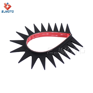 <span class=keywords><strong>Casque</strong></span> de <span class=keywords><strong>moto</strong></span> en caoutchouc réfléchissant, autocollant Mohawk, <span class=keywords><strong>casque</strong></span> de motard, Motocross à cordes - Product Image 6