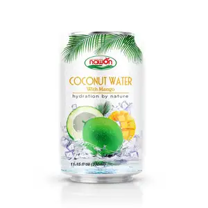 11.15 fl oz 330ml alu can NAWON 100% Pure oem Coconut water with Mango