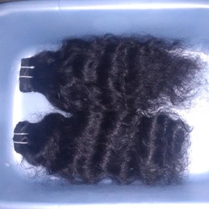 Extensiones de cabello humano natural superventas, alineada cutícula, tejido de templo del sur de la India, extensión de cabello de alta calidad de la India - Product Image 2