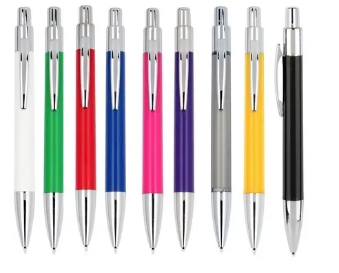 Дешевая рекламная печатная металлическая Лучшая Офисная ручка с логотипом