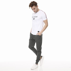 T-shirt imprimé surdimensionné pour homme, haut court, tissu de qualité, pas cher, nouvelle collection - Product Image 3