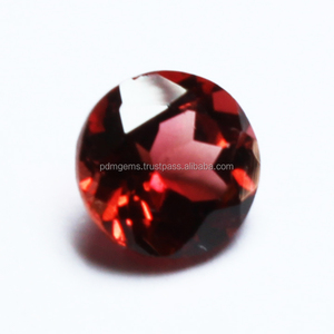 Piedras preciosas de corte de turmalina brasileña de Color rosa, forma redonda, turmalina Rosa facetada, piedras preciosas sueltas naturales, fabricante indio OEM - Product Image 3