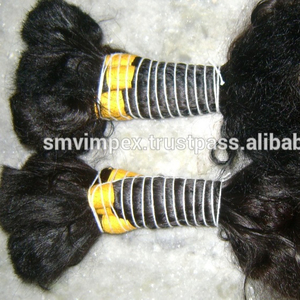 Pelo humano indio de alta calidad, pelo natural a granel sin procesar - Product Image 2