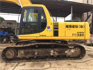 Komatsu — pelle à chenilles d'occasion du japon, pelle sur chenilles, pc220, 22 tonnes, PC220-6 nouveau, en bon état - Product Image 3