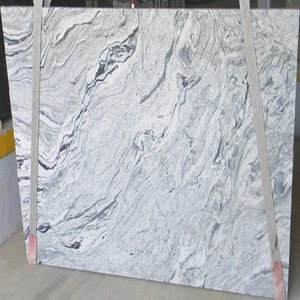 Dalles de granit blanc Viscon à déplacement rapide, surface polie durable pour hôtels, villas et designs d'intérieur de luxe - Product Image 3