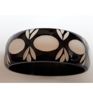 Brazalete de Resina Epoxi con Diseño de Pavo Real, Hecho a Mano, Producto Más Vendido - Product Image 4