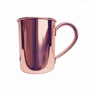 Handmade Copper Cylinder Mule Mug Designer Etching High Hammered Glass Steel Wine <b>Bottle</b> Bar Restaurant Use Manufactured India - Product Image 2