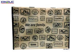 Sac à provisions non tissé de PP, sac fourre-tout écologique avec logo personnalisé en gros - Product Image 2