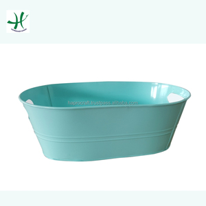 Metal <b>pots</b>/ Galvanized Metal Plant <b>Pot</b> - Product Image 3