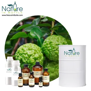 Kaffir 라임 필 에센셜 오일 | Citrus hystrix | Makrut Lime - 100% 천연 및 유기농 에센셜 오일-개인 라벨