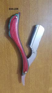 Alta calidad etiqueta privada nueva maquinilla de afeitar recta de acero inoxidable instrumentos de belleza Barbero maquinillas de afeitar herramienta - Product Image 2