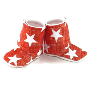 100% Organic Cotton Newborn Infant Baby Girls Baby Booties - Product Image 1
