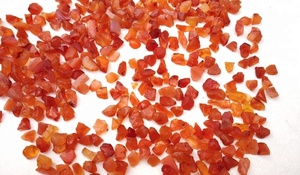 หินอัญมณีหยาบธรรมชาติแบบหลวมสีส้มแท้ไม่ผ่านการบำบัดคอลเลกชันเครื่องประดับ - Product Image 5