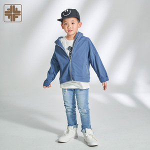 Chaqueta de ropa de protección solar a juego para padres e hijos de patrón sólido OEM ODM - Product Image 6