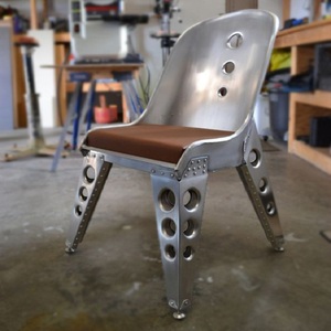 Chaise d'aviateur style industriel, haute qualité, nouvelle collection 2020 - Product Image 1