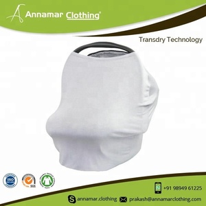 Unisex Organic Cotton Baby Car Seat Canopy Cover - Product Image 6