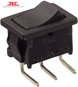 JEC RLEIL ROCKER SWITH 606 Series ON-OFF SPST SPDT Single Pole 2pin 3pin color switch
