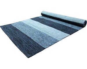 เสื่อโยคะผ้าฝ้ายทำมือเสื่อออกกำลังกายแบบซักได้ทำจากอินเดีย - Product Image 5