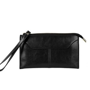 Portefeuille noir en cuir PU pour femmes, pochette Slim de haute qualité, offre spéciale - Product Image 2