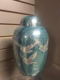 Urna de alta calidad con tallado a mano, diseño increíble, pájaro adulto de latón, urnas de cremación para ir a casa, urnas funerarias de colores - Product Image 5