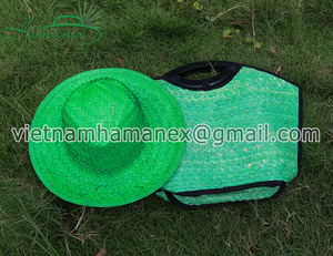 กระเป๋าถือหญ้าทะเล/ฟางสำหรับผู้หญิงทำด้วยมือวัสดุจากธรรมชาติ - Product Image 5