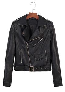 Blouson de motard en cuir véritable d'agneau pour femme, de marque, pour moto, Sim Fit - Product Image 4